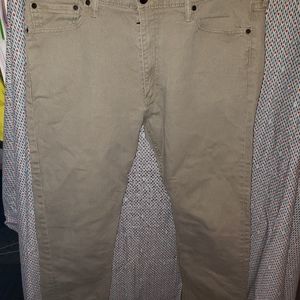 Tan Levi Straus Jeans
